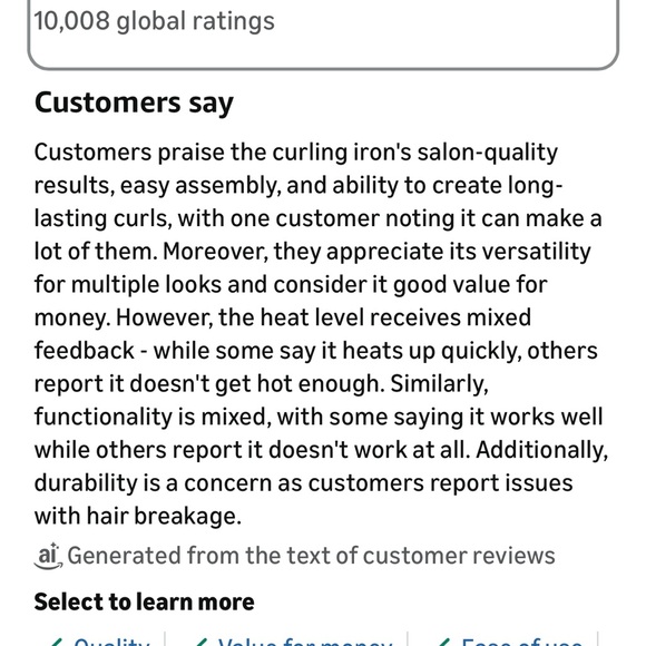 Wavytalk Black and Rose Gold Hair Styling Tool Set - Picture 11 of 11